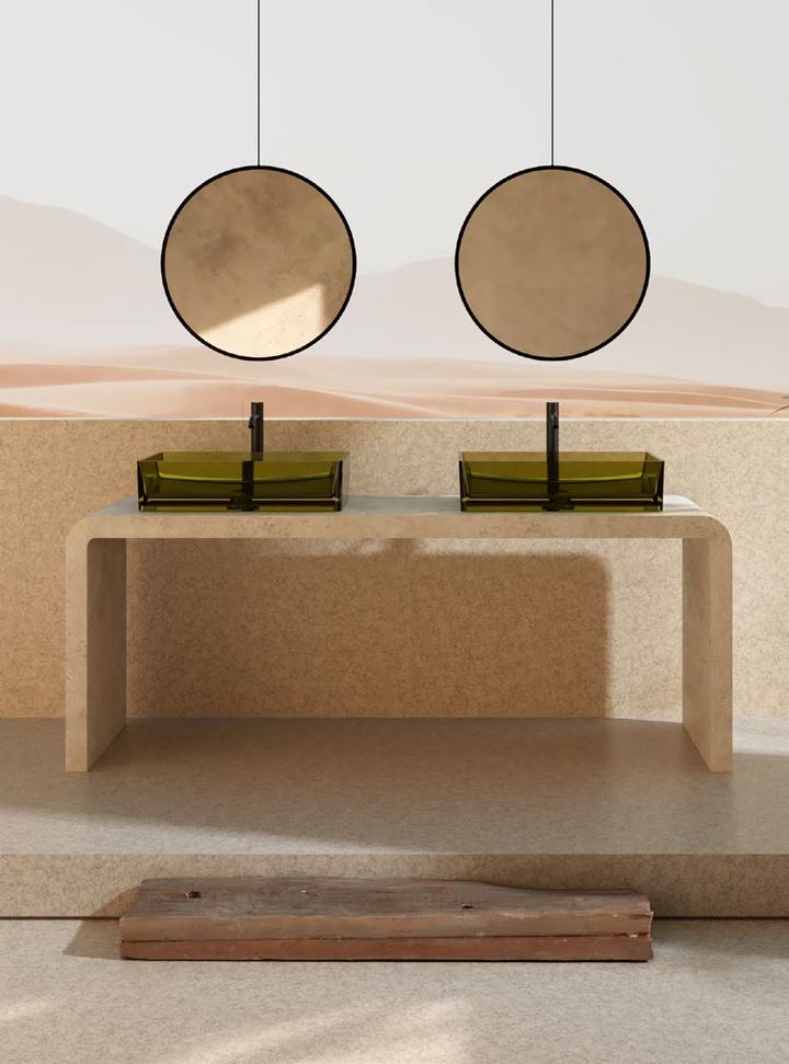Countertop basin, reference VL-CB-02